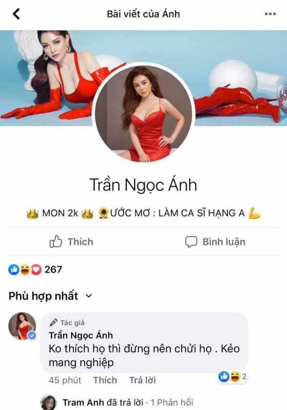 Mon 2k cập nhật dòng mô tả trên trang cá nhân